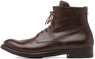 Officine Creative Hive 'Brown Leather Lace-Up Boots' OCUHIVE016IGNIS2135 Officine Creative Hive 'Brown Leather Lace-Up Boots' OCUHIVE016IGNIS2135