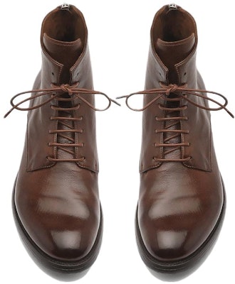 Officine Creative Hive 'Brown Leather Lace-Up Boots' OCUHIVE016IGNIS2135 Lookbook Officine Creative Hive 'Brown Leather Lace-Up Boots' OCUHIVE016IGNIS2135