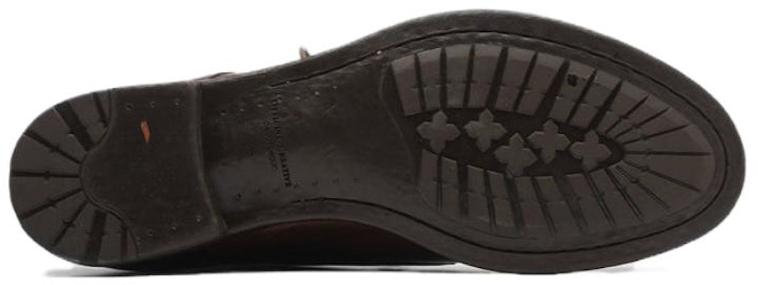 Officine Creative Hive 'Brown Leather Lace-Up Boots' OCUHIVE016IGNIS2135 Purchase Officine Creative Hive 'Brown Leather Lace-Up Boots' OCUHIVE016IGNIS2135