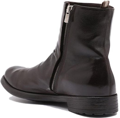 Officine Creative Hive 皮革 時尚百搭 短靴 男款 深棕色 Lookbook Officine Creative Hive 皮革 時尚百搭 短靴 男款 深棕色