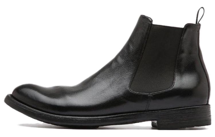 Officine Creative Hive Chelsea Boot 'Black Leather' OCUHIVE007IGNIS1000