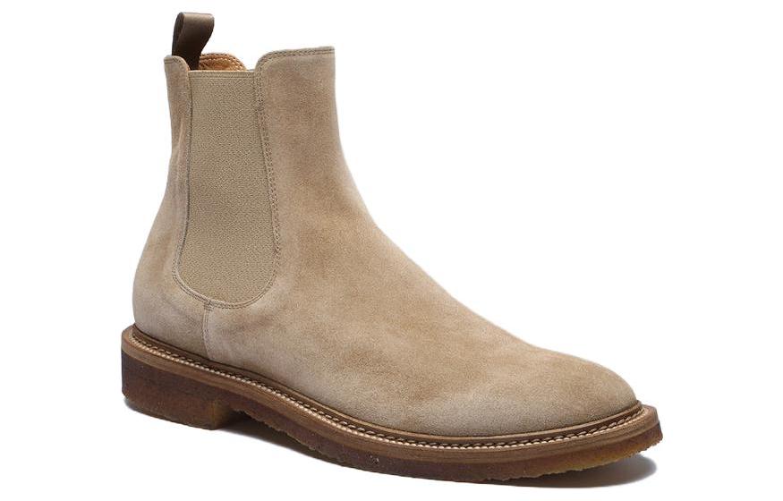 Order オフィチーネ・クリエイティブ ホプキンス ブラウンレザー チェルシー OCUHOPC117LIC23E276