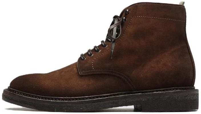 Officine Creative Hopkins 'Brown Suede Lace-Up Ankle Boot' OCUHOPC107REPEAD208 Buy Officine Creative Hopkins 'Brown Suede Lace-Up Ankle Boot' OCUHOPC107REPEAD208