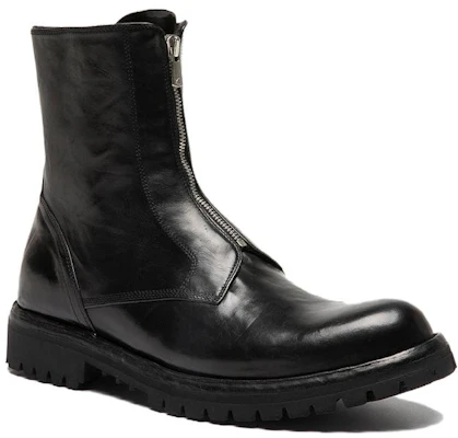 Officine Creative Ikonic 'Black Zip Round Toe' OCUIKOC003NOVAK1000 Order Officine Creative Ikonic 'Black Zip Round Toe' OCUIKOC003NOVAK1000