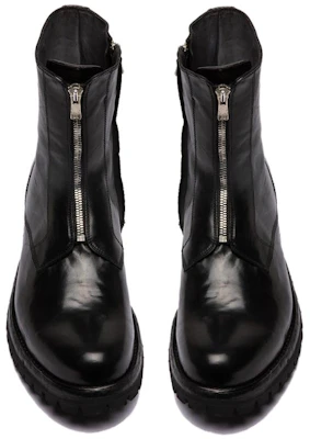 Officine Creative Ikonic 'Black Zip Round Toe' OCUIKOC003NOVAK1000 Shop Officine Creative Ikonic 'Black Zip Round Toe' OCUIKOC003NOVAK1000