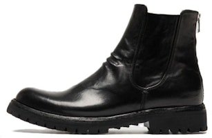 Officine Creative Ikonic Boots 'Black Round Toe Zip Chelsea' OCUIKOC005NOVAK1000 Officine Creative Ikonic Boots 'Black Round Toe Zip Chelsea' OCUIKOC005NOVAK1000