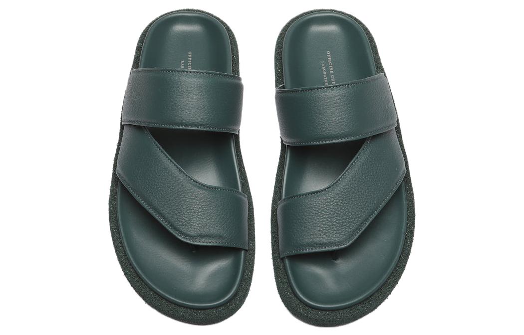 Lookbook Officine Creative Inner 'Sandalias de Piel Verde' OCUINNE003LINDSG337