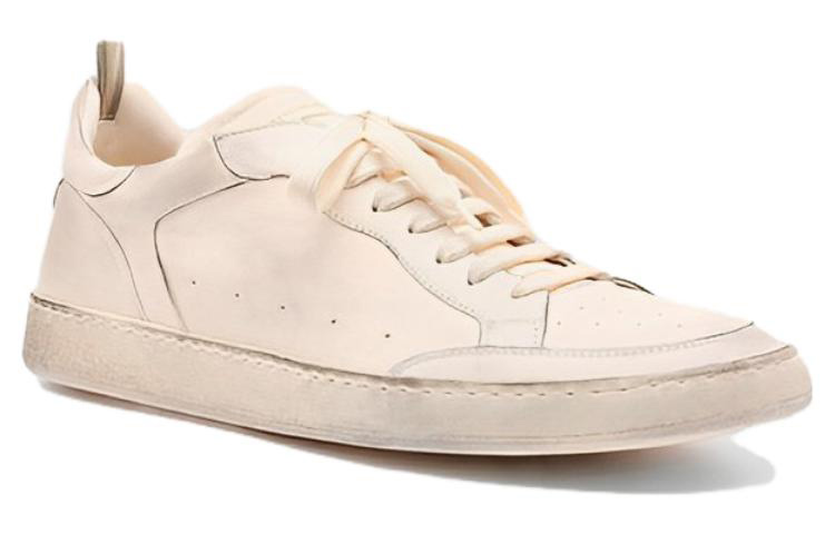 Order Officine Creative Kareem 'White Leather Low-Top' OCUKAEE001GIA15D128