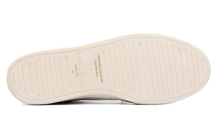 Shop Officine Creative Kareem 'White Leather Low-Top' OCUKAEE001GIA15D128