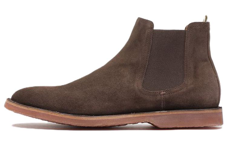 Officine Creative Kent Chelsea Boot 'Dark Brown Suede'