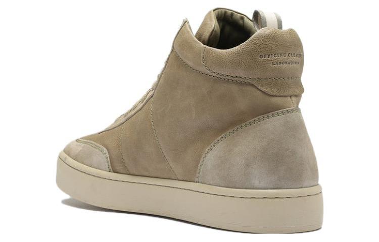 Lookbook Officine Creative Kombined 皮革 運動 高幫 板鞋 男款 褐色