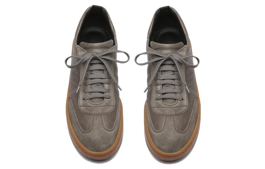 Officine Creative Kombined 'Grey Leather Low-Top' 圖 4
