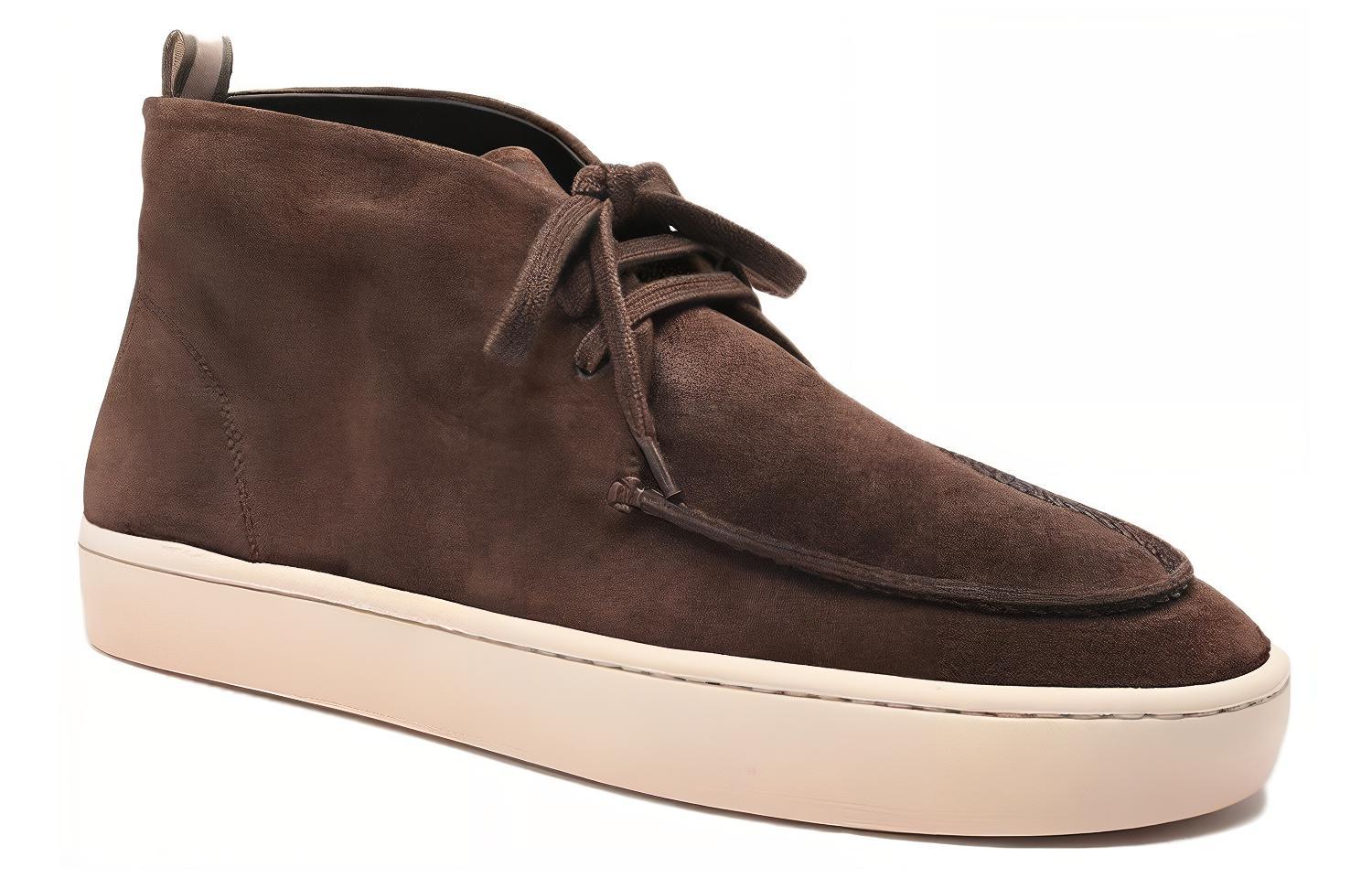 Order Officine Creative 棕色休闲皮革短靴 OCUBUG0002LIC232040