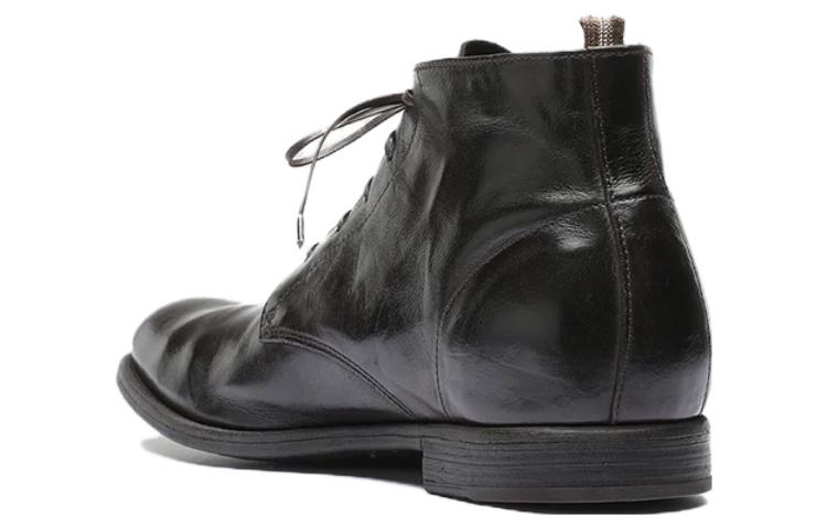 Officine Creative Leather Ankle Boot 'Dark Brown' 圖 3