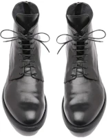 Lookbook Bottes Noires Officine Creative en Cuir Lacées Confort Bout Rond Cheville OCUHIVE016IGNIS1000