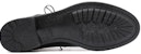 But Ankle Kulit Officine Creative Lace-Up Kaki Selesa Hujung Bulat 'Hitam' OCUHIVE016IGNIS1000