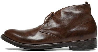 Officine Creative Leather Lace-Up Round Toe Short Boots 'Brown' OCUHIVE050IGNIS2135 Officine Creative Leather Lace-Up Round Toe Short Boots 'Brown' OCUHIVE050IGNIS2135