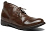 Order But Kasut Pendek Kulit Officine Creative Bertali Hujung Bulat 'Coklat' OCUHIVE050IGNIS2135