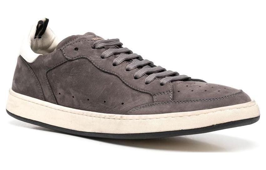 Officine Creative Leather Low-top Sneaker 'Grey' 圖 3