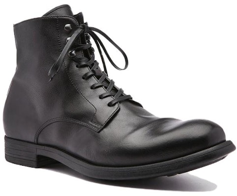 Officine Creative 皮革 英倫風圓頭綁帶 短靴 男款 黑色 Order Officine Creative 皮革 英倫風圓頭綁帶 短靴 男款 黑色