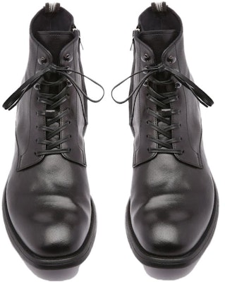 Officine Creative 皮革 英倫風圓頭綁帶 短靴 男款 黑色 Lookbook Officine Creative 皮革 英倫風圓頭綁帶 短靴 男款 黑色