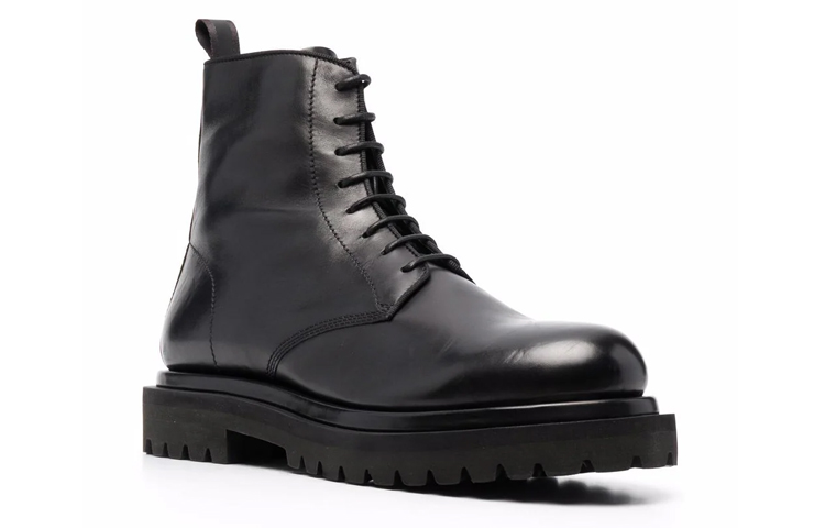 Order But Kasut Butang Kulit Officine Creative 'Hitam' OCUEVEN002BUT131000