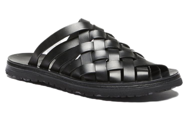 Order Officine Creative Sandal Kulit 'Hitam' OCUCHIO009SPOIL1000