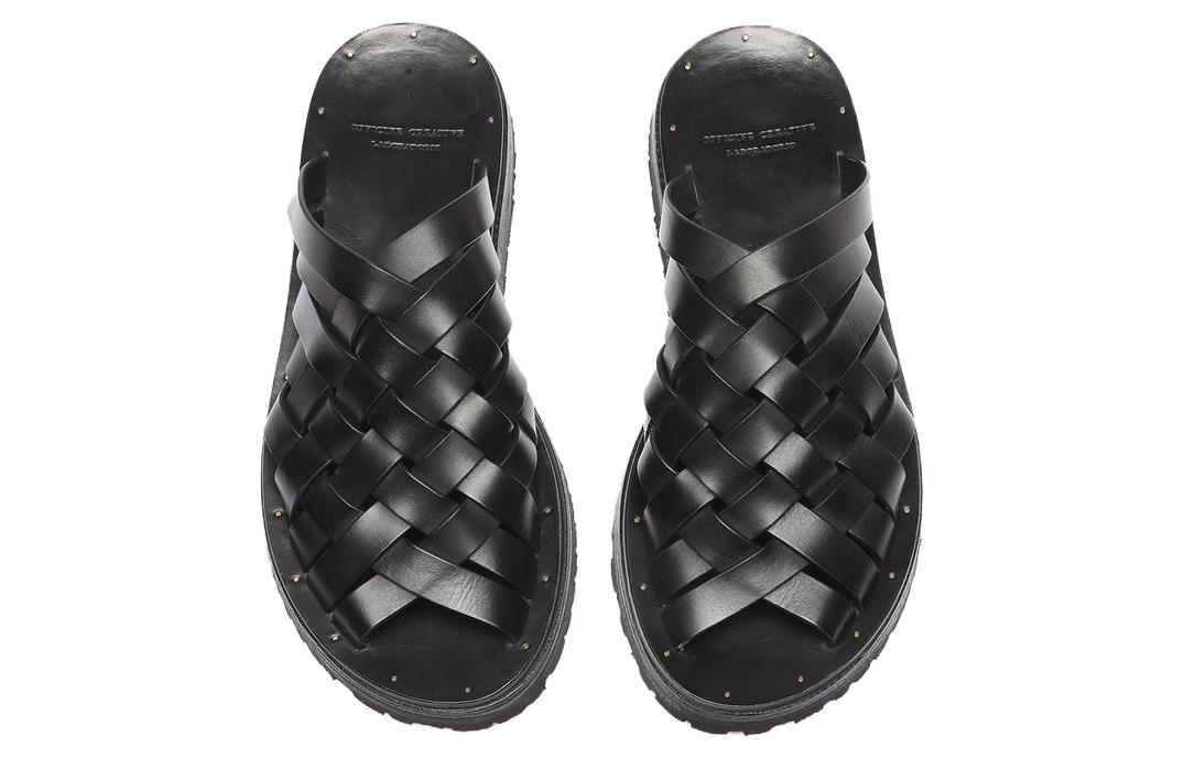 Lookbook Officine Creative Sandal Kulit 'Hitam' OCUCHIO009SPOIL1000