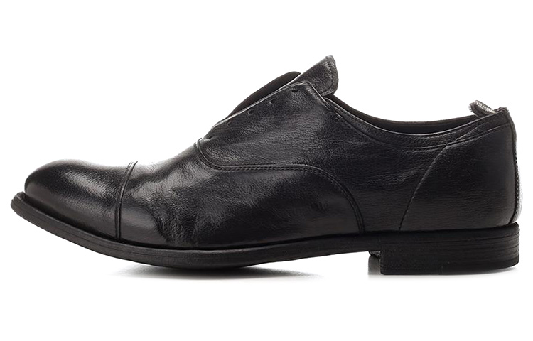 Officine Creative Leather Slip-On 'Black' OCUCHRO122IGNIS1000