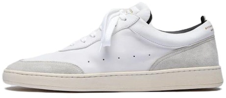 Officine Creative Leather Suede Low Top Sneaker 'Grey White' OCUKRLU001LIC47R581 Officine Creative Leather Suede Low Top Sneaker 'Grey White' OCUKRLU001LIC47R581
