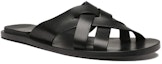 Order Officine Creative Selipar Kulit Tenun 'Black Fashion' OCUKOTR003SPAPI1000