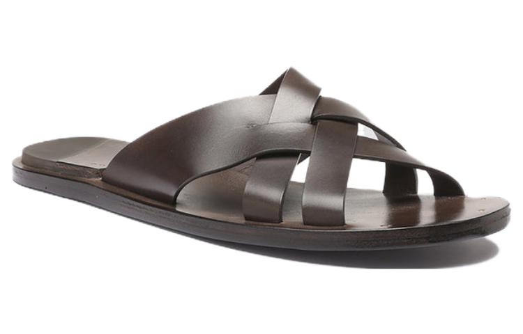 Order Selipar Tenunan Kulit Officine Creative 'Coffee' OCUKOTR003SPAPI2101