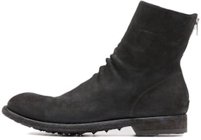 Officine Creative Leather Zip Ankle Boots 'Black Round Toe' OCUARBU023VERTI1000 Officine Creative Leather Zip Ankle Boots 'Black Round Toe' OCUARBU023VERTI1000