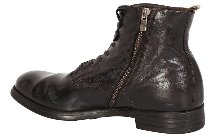 Shop But Officine Creative Zip Kulit 'Coklat' CHRONICL04IGNISTD215