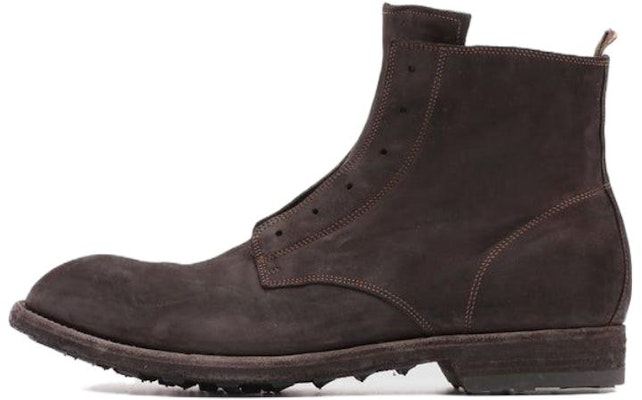Officine Creative Leather Zip Boots 'Brown Round Toe' OCUARBU022VERTID215 Buy Officine Creative Leather Zip Boots 'Brown Round Toe' OCUARBU022VERTID215