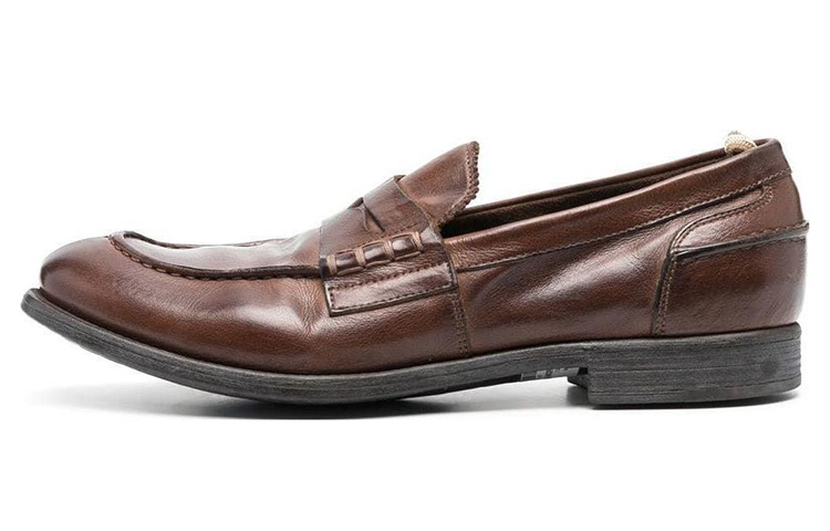 Buy Officine Creative Loafer 'Coklat Slip-On' OCUCHRO144IGNIS2135