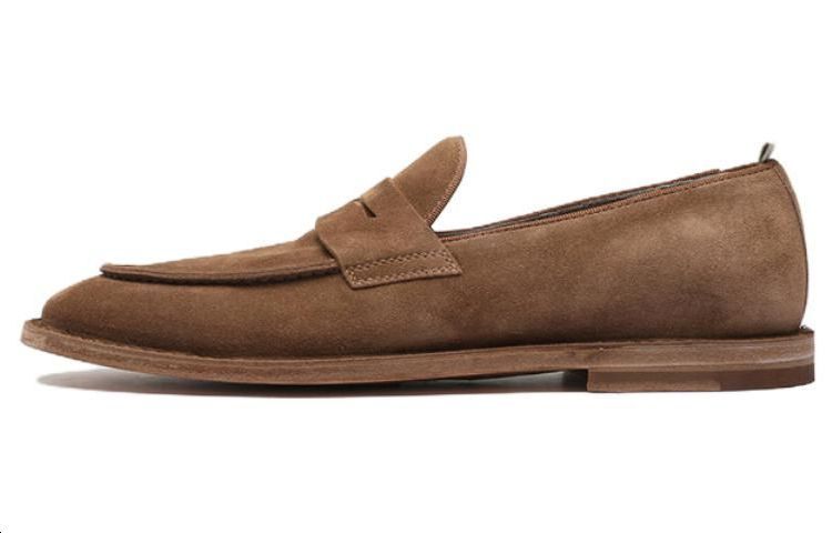 Buy オフィチーネクリエイティブ スエードスリッポン (ブラウン) OCUSTEP020LIGC1D216