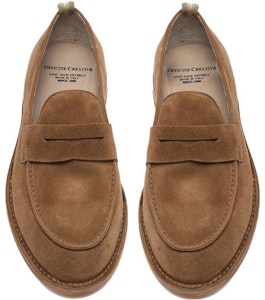 オフィチーネクリエイティブ スエードスリッポン (ブラウン) OCUSTEP020LIGC1D216 Shop オフィチーネクリエイティブ スエードスリッポン (ブラウン) OCUSTEP020LIGC1D216