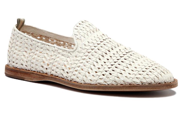 Order Officine Creative Loafer 'Sepatu Mewah Round Toe Putih' OCUMORE004RES10H199