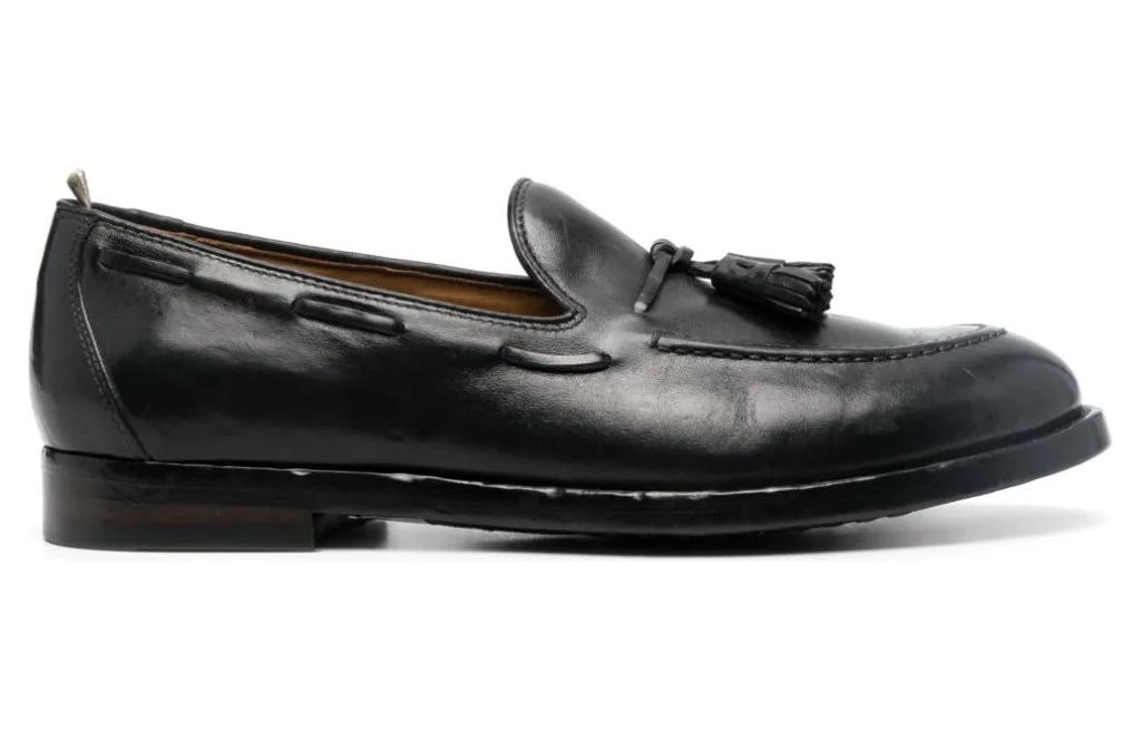 Order Officine Creative Kasut Lofers Slip-On 'Hitam' OCUIVY0003AERCA1000