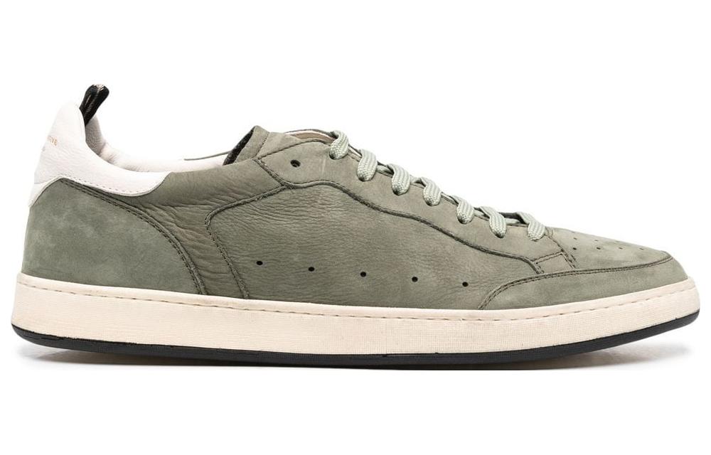 Officine Creative Low-Top Lace-Up 'Green Suede' 圖 2