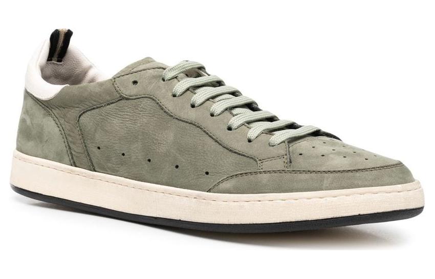 Officine Creative Low-Top Lace-Up 'Green Suede' 圖 3