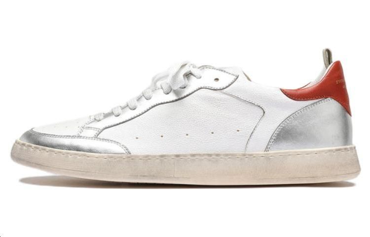 Officine Creative Low-Top Sneaker 'White Silver Red'