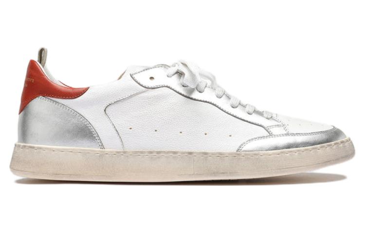Officine Creative Low-Top Sneaker 'White Silver Red' 圖 2