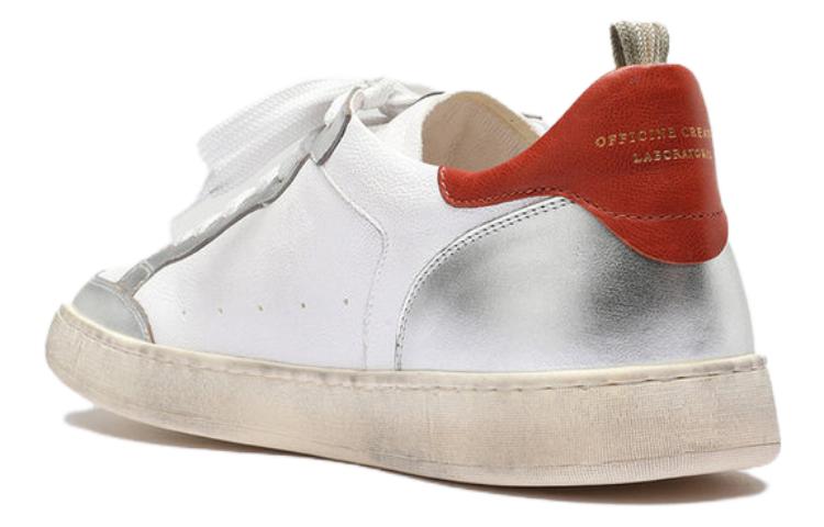 Officine Creative Low-Top Sneaker 'White Silver Red' 圖 4