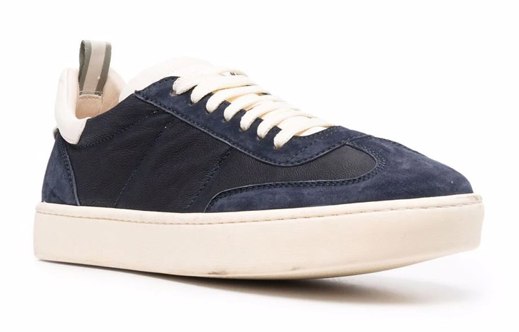 Order Officine Creative 綿羊皮 綁帶 低筒 休閒鞋 男款 藍色