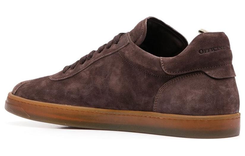 Shop Officine Creative 低帮鞋 '深棕色麂皮' OCUKARM001OLI28D207