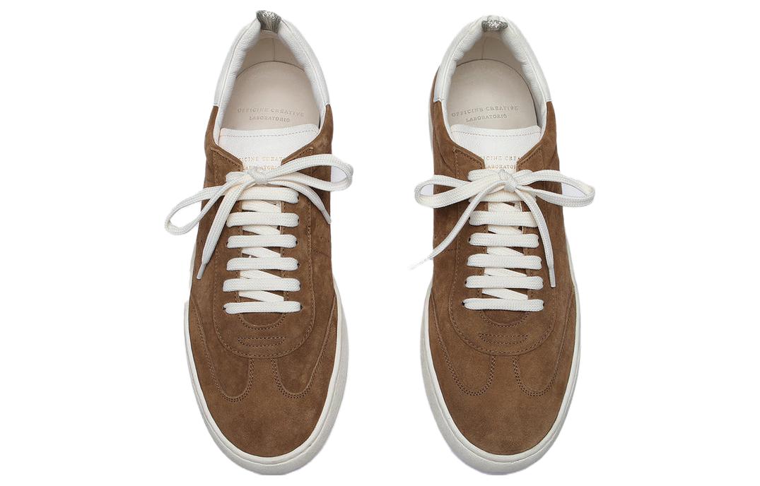 Lookbook Officine Creative 皮革 防滑減震 低幫 板鞋 男款 淺棕色
