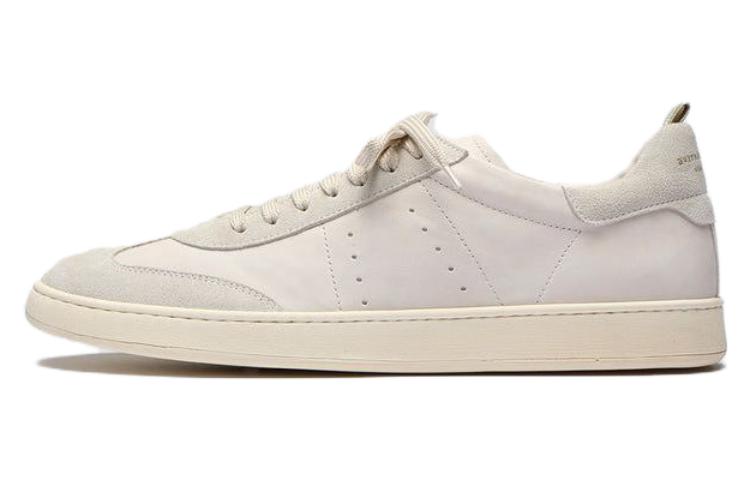 Officine Creative Low Top 'White Leather' OCUKOMB002LIC27R587