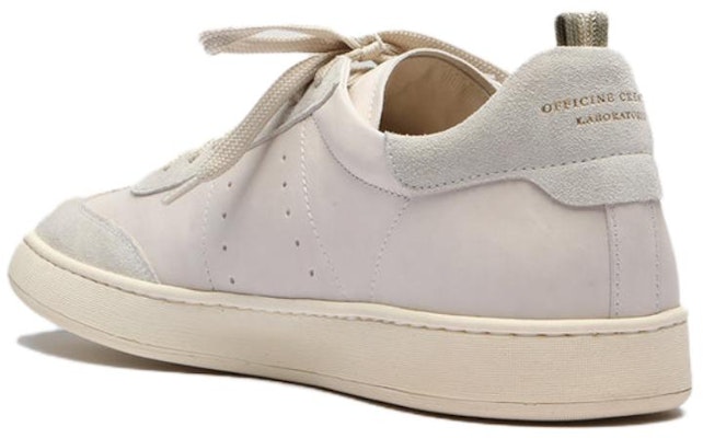 오피치네 크리에이티브 화이트 레더 로우탑 OCUKOMB002LIC27R587 Shop 오피치네 크리에이티브 화이트 레더 로우탑 OCUKOMB002LIC27R587